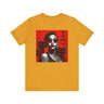 Black Woman Be the Black Cat Tee Shirt in mustard.