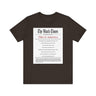 The Black Times Tee Shirt listing historical African American communities destroyed by mob violence, adult unisex Black history apparel.
