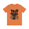 African American Women Tee Take Back Your Power Shirt in orange.