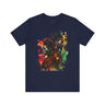 Juneteenth Tee Shirt in navy.