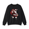 Celebrate the holidays in style with this Black Santa Sweatshirt featuring a sexy, muscular African American Santa Claus. A bold Brown Santa Christmas Sweater with Afrocentric flair—perfect for Ugly Christmas Sweater parties and holiday fun.