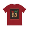 Thirteenth 13th Amendment Constitution Tee in red.