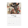 2026 Black Cowboys Wall Calendar featuring Afrocentric cartoon and graffiti-style artwork. Bold calendar celebrating African American cowboys, Western heritage, and Black culture—perfect for home or office décor.