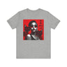 Black Woman Be the Black Cat Tee Shirt in athletic heather.