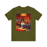 Sweet Joys Soul Food Tee Shirt in olive.