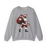 Celebrate the holidays in style with this Black Santa Sweatshirt featuring a sexy, muscular African American Santa Claus. A bold Brown Santa Christmas Sweater with Afrocentric flair—perfect for Ugly Christmas Sweater parties and holiday fun.