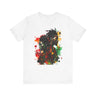 Juneteenth Tee Shirt in white.