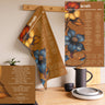 2026 Tea Towel Calendar featuring Historical Black Colleges and Universities in every state with wildflower vine design – Afrocentric functional home decor.