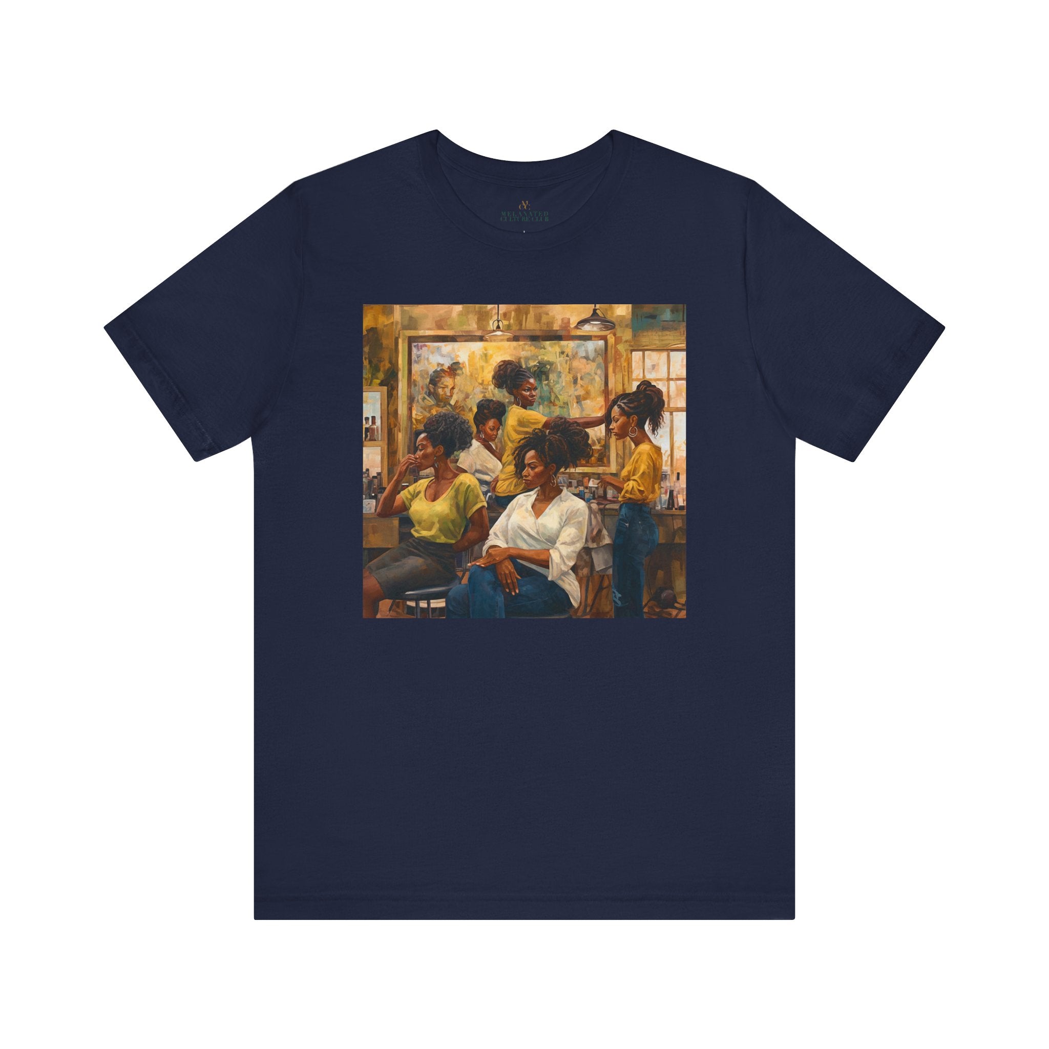 Black Beauty Shop Tee celebrating the iconic Black hair salon experience. Designed for hairstylists, beauty lovers, and those who cherish Black hair, creativity, and self-expression.