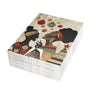 African American Women Christmas Carolers Greeting Card featuring Afrocentric holiday artwork of Black women singing Christmas carols in vibrant seasonal colors. (50 cards)