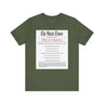 The Black Times Tee Shirt listing historical African American communities destroyed by mob violence, adult unisex Black history apparel.