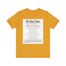 The Black Times Tee Shirt listing historical African American communities destroyed by mob violence, adult unisex Black history apparel.