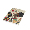 African American Women Christmas Carolers Greeting Card featuring Afrocentric holiday artwork of Black women singing Christmas carols in vibrant seasonal colors. (10 cards)