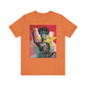 Woman Statue of Liberty Tee featuring an abstract African American reinterpretation of the iconic New York City monument. A powerful symbol of freedom, empowerment, and cultural pride.