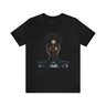 Afrocentric Bantu Knots Tee in black.