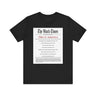 The Black Times Tee Shirt listing historical African American communities destroyed by mob violence, adult unisex Black history apparel.