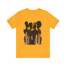 African American Women Tee Take Back Your Power Shirt in gold.