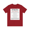 The Black Times Tee Shirt listing historical African American communities destroyed by mob violence, adult unisex Black history apparel.