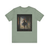 Black Ballerina Tee Shirt featuring an African American dancer, in a beautiful black tulle dress, celebrating brown skin girls in ballet. A perfect gift for ballet students, teachers, and Black girls who love to dance.