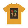Thirteenth 13th Amendment Constitution Tee in mustard.