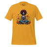 Black Woman Yoga Tee Shirt