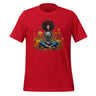 Black Woman Yoga Tee Shirt