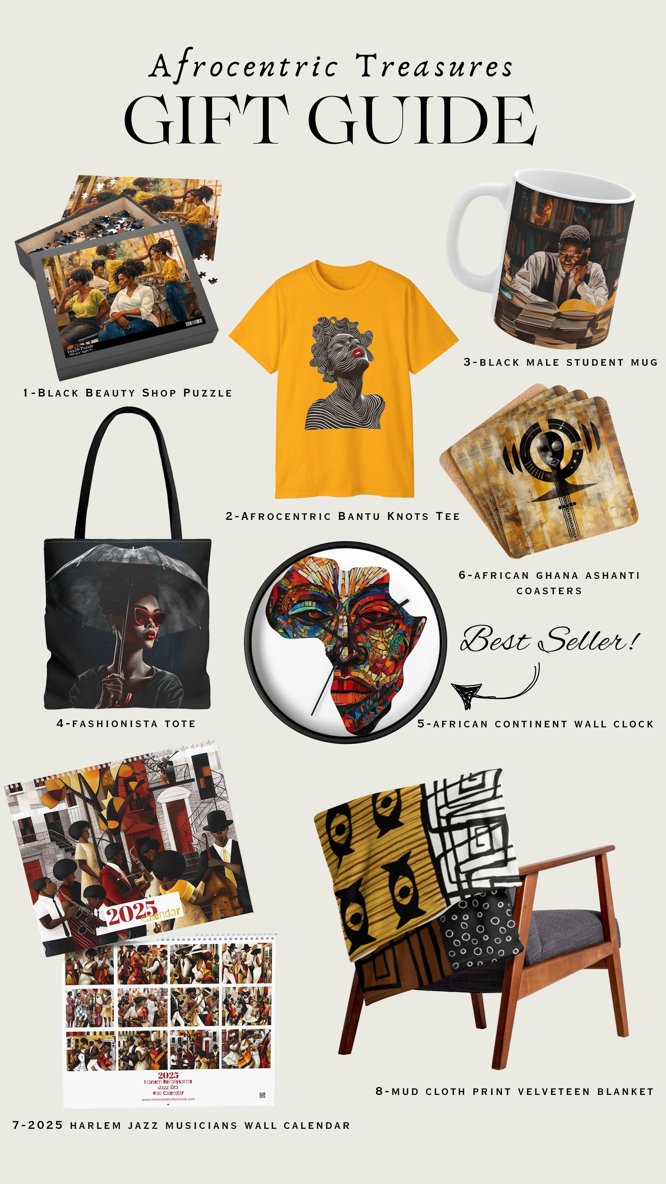 Afrocentric Treasures: The Ultimate Gift Guide for Unique and Culturally Inspired Gifts