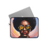 Afro Hair Style Black Boss Lady Laptop Sleeve