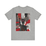 Black Woman Statue of Liberty Tee in athletic heather..