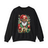 Black Santa Christmas Sweatshirt Joy Holiday Sweatshirt