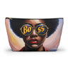 Afro Hair Black Boss Lady Accessory Pouch w T-bottom
