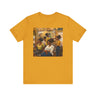 Black Beauty Shop Tee Shirt Black Hair Salon in mustard.