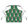 Snowman Grinch Apron with festive holiday snowman design, perfect for Christmas cooking, family dinners, and winter party celebrations.
