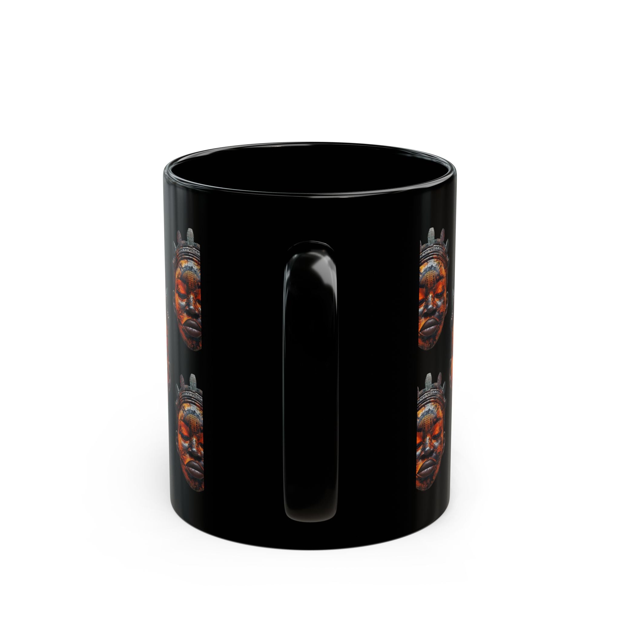 African Tribal Mask Coffee Mug 