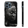 Black Women Abstract Futuristic Tech Phone Case