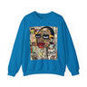 Boss Babe sweatshirt featuring an abstract cartoon Black girl named Keisha in bold graffiti style, celebrating confidence, melanin, and empowerment.