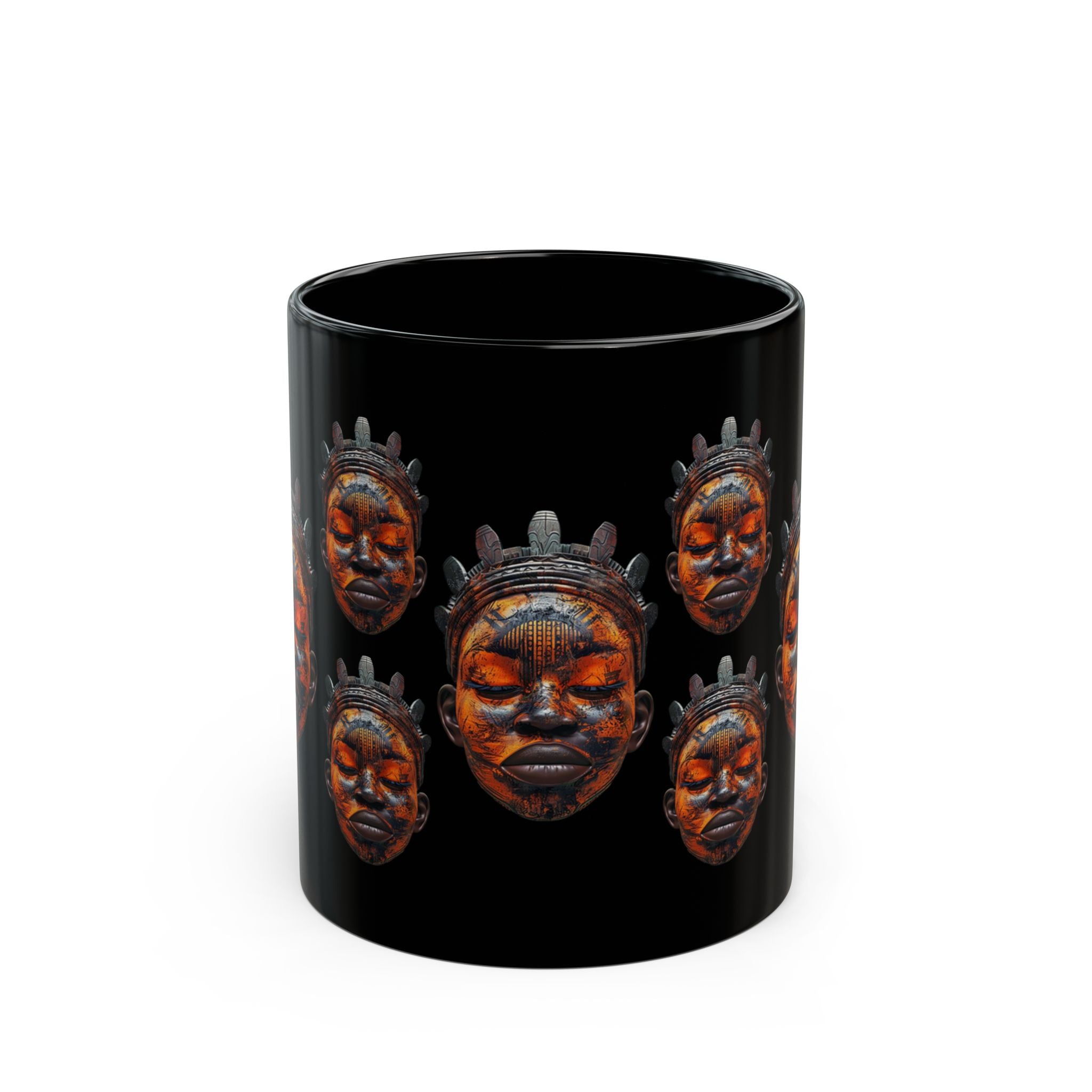 African Tribal Mask Coffee Mug 