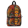 Abstract Afrocentric Geometric Backpack - Style No. 02