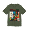 Juneteenth Emancipation Day tee shirt featuring chains wrapped around bare feet symbolizing liberation from slavery, freedom, resilience, and African American history.