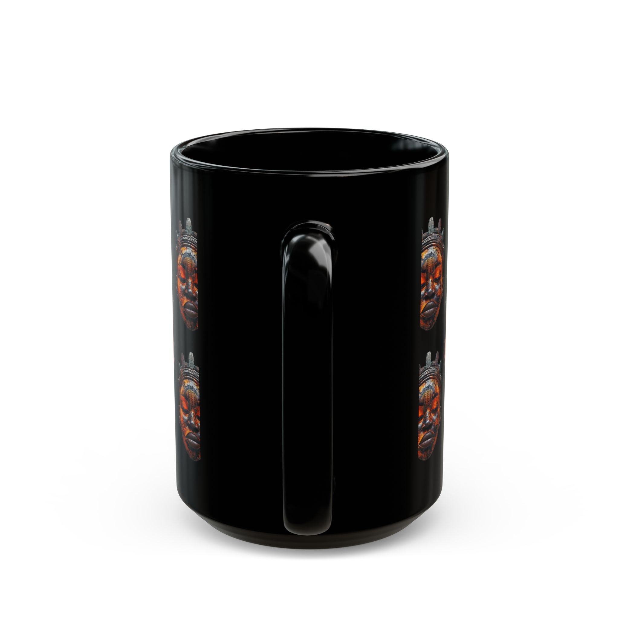 African Tribal Mask Coffee Mug 