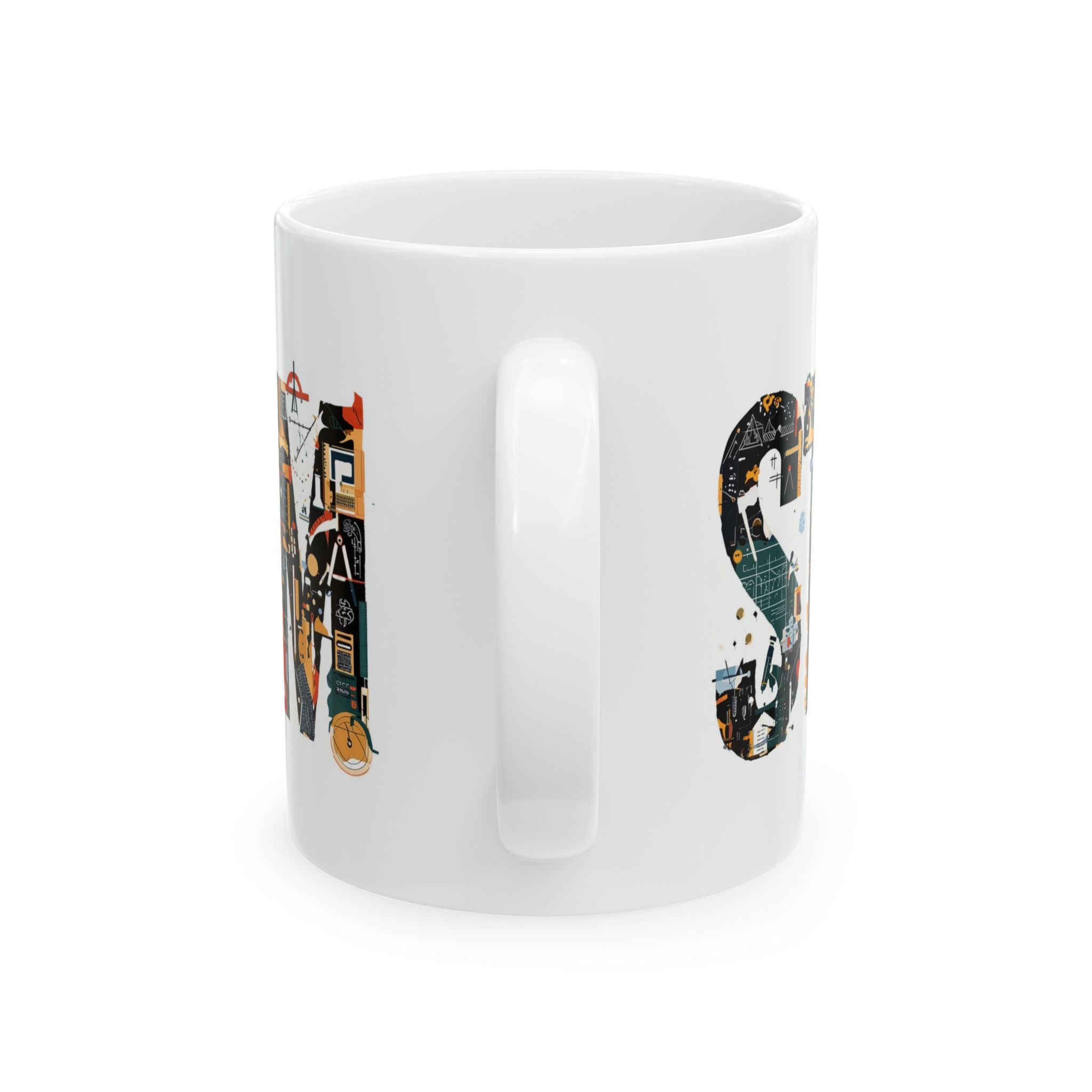 STEM Coffee Mug - Science Technology Engineering Math Graphic Art -  Teacher Scientist Gift (Style 06) Printify