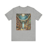 African American Kids at Library Tee shirt in athletic heather.