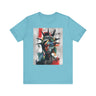 Abstract Statue of Liberty Tee African American Woman  in sage.