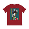 Lady Liberty Art Tee in red - Style 20