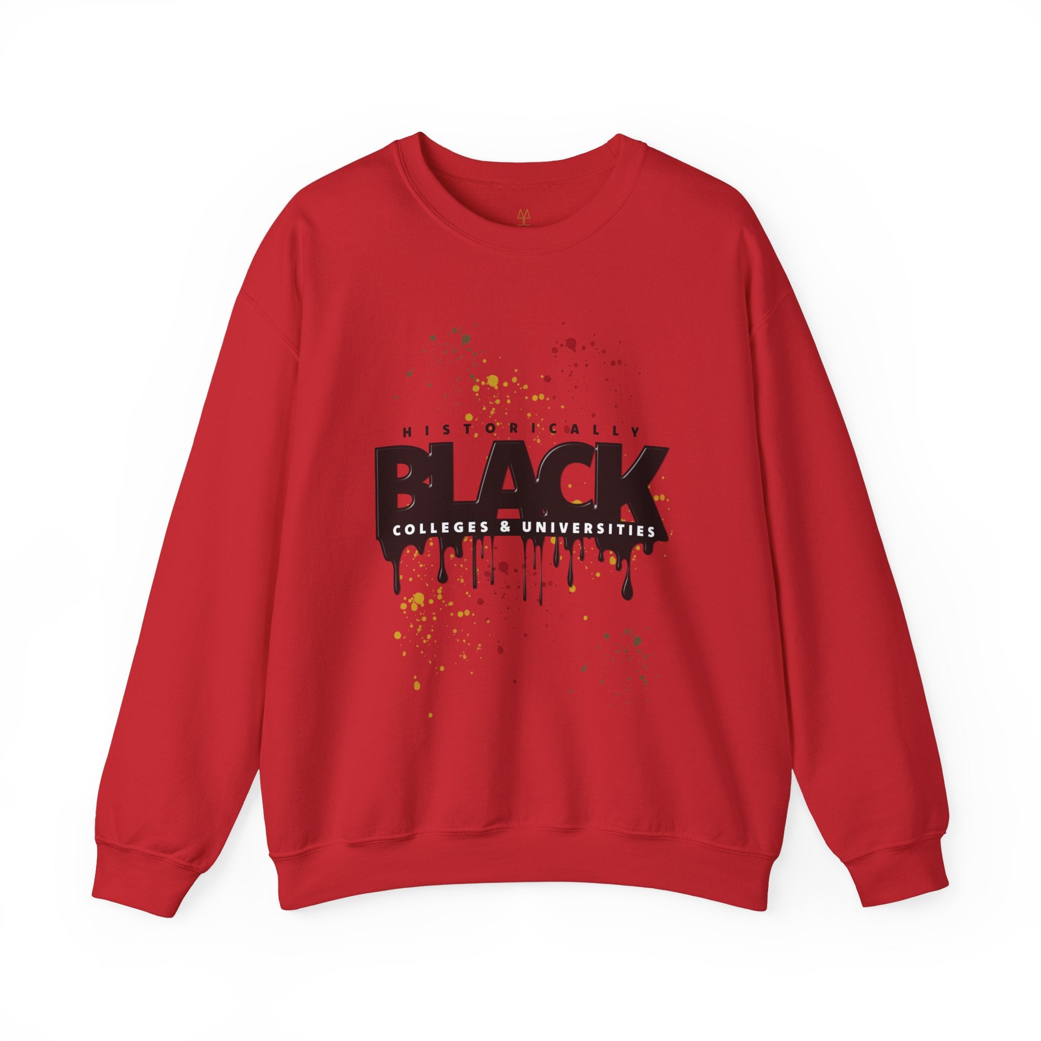 HBCU Black Pride Sweatshirt in red.