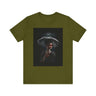 Black Woman Tee in olive.