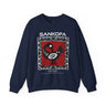 Adinkra Sankofa Sweatshirt with Ghana’s iconic bird symbol and cultural definition. Afrocentric unisex pullover celebrating African heritage, history, and Black pride.