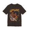 Black Women Nail Salon T-Shirt - Afrocentric Beauty Shop Graphic Tee - Black Girl Self Care Shirt - Color Brown
