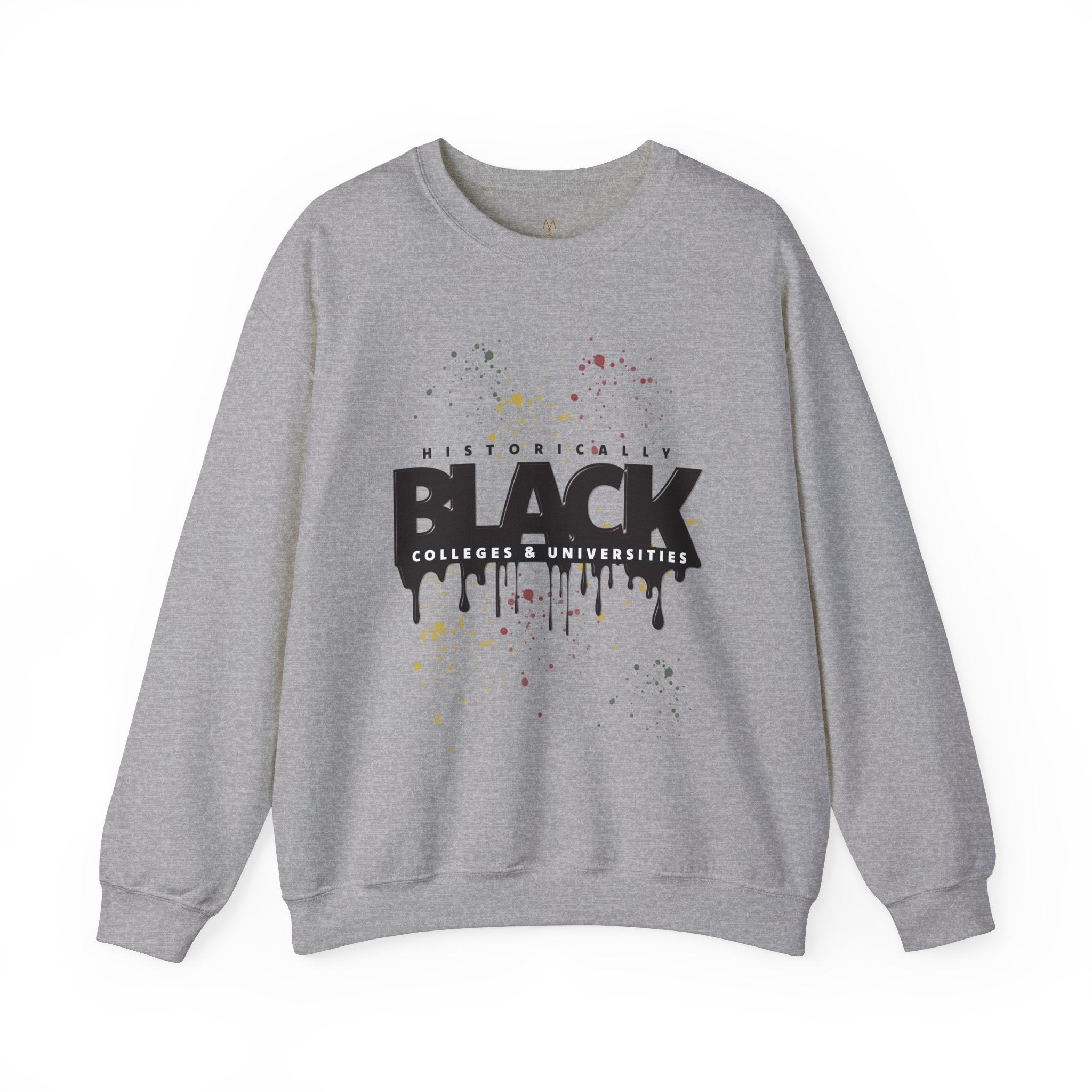 HBCU Black Pride Sweatshirt in sport grey.