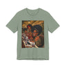 Black Women Nail Salon T-Shirt - Afrocentric Beauty Shop Graphic Tee - Black Girl Self Care Shirt - Color Sage